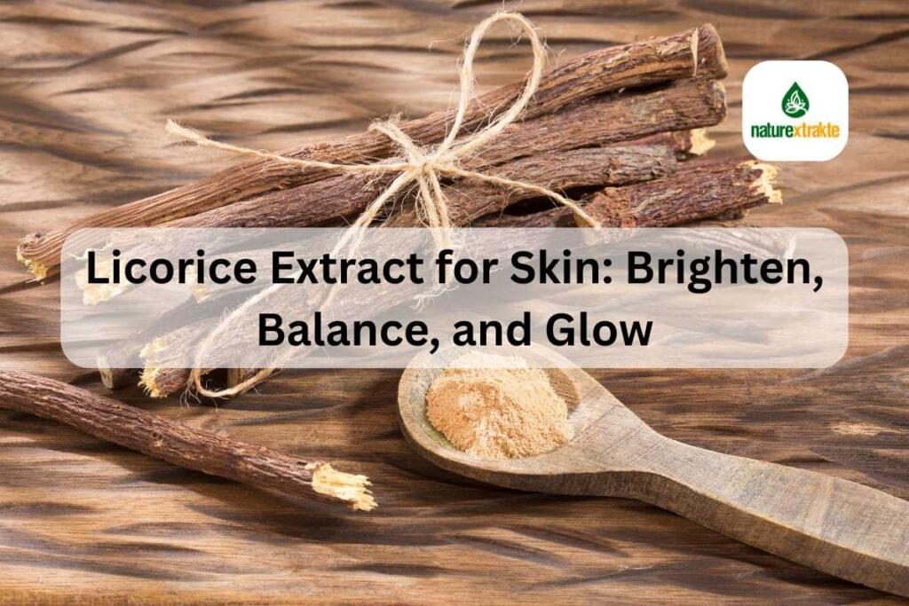 Licorice Extract for Skin: Brighten, Balance, and Glow